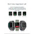 Kr06 Smart Watch 1 8 Inch Screen Bluetooth Call Waterproof Sports Pedometer Heart Rate Monitor Bracelet Green