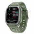 Kr06 Smart Watch 1 8 Inch Screen Bluetooth Call Waterproof Sports Pedometer Heart Rate Monitor Bracelet Green