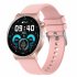 Kr08 Smart Watch Bluetooth Calling Heart Rate Blood Pressure Blood Oxygen Monitoring Dafit Smartwatch Black