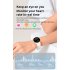 Kr08 Smart Watch Bluetooth Calling Heart Rate Blood Pressure Blood Oxygen Monitoring Dafit Smartwatch Black