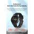 Kr08 Smart Watch Bluetooth Calling Heart Rate Blood Pressure Blood Oxygen Monitoring Dafit Smartwatch Blue