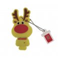 Cute Deer Waterproof U DISK - Brown 128GB