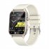 Kt64 Men Smart Watch with Bluetooth Call Ip68 Waterproof Fitness Smartwatch for iPhone Android Phone Gold