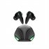 Kw02 Bluetooth Headset Low Latency Noise Reduction Stereo Dual Channels Wireless Gaming Earphone Black