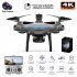 Ky102 5g RC Drone with 4k Camera 4 Way Automatic Obstacle Avoidance Quadcopter B 3 Batteries