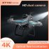Ky102 5g RC Drone with 4k Camera 4 Way Automatic Obstacle Avoidance Quadcopter B 3 Batteries