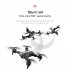 Ky605 Pro Drone With 4k Dual Hd Camera Aerial Photography Quadcopter Professional Wifi Fpv Helicopter Rc Drone Toys Kid Gift KY605 black 2 batteries 390g