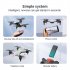 Ky605 Pro Drone With 4k Dual Hd Camera Aerial Photography Quadcopter Professional Wifi Fpv Helicopter Rc Drone Toys Kid Gift KY605 black 3 batteries 410g