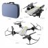 Ky605 Pro Drone With 4k Dual Hd Camera Aerial Photography Quadcopter Professional Wifi Fpv Helicopter Rc Drone Toys Kid Gift KY605 white  3 batteries 410g