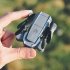 Ky905 Mini Foldable Rc Remote Controller Quadcopter FPV Drone Aerial Photography Storage bag 2 batteries