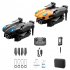 Ky907 Mini Drone with Camera Smart Obstacle Avoidance Folding Remote Control Quadcopter Toys Black B 2 Batteries