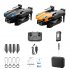 Ky907 Mini Drone with Camera Smart Obstacle Avoidance Folding Remote Control Quadcopter Toys Black B 2 Batteries