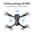 Ky907 Mini Drone with Camera Smart Obstacle Avoidance Folding Remote Control Quadcopter Toys Orange A 1 Battery