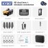 Ky907 Mini Drone with Camera Smart Obstacle Avoidance Folding Remote Control Quadcopter Toys Orange A 1 Battery