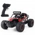 Kyamrc Ky 1601a 1 16 Remote Control Car with Lights Throttle Alloy 2wd High speed Climbing Car for Boys Red