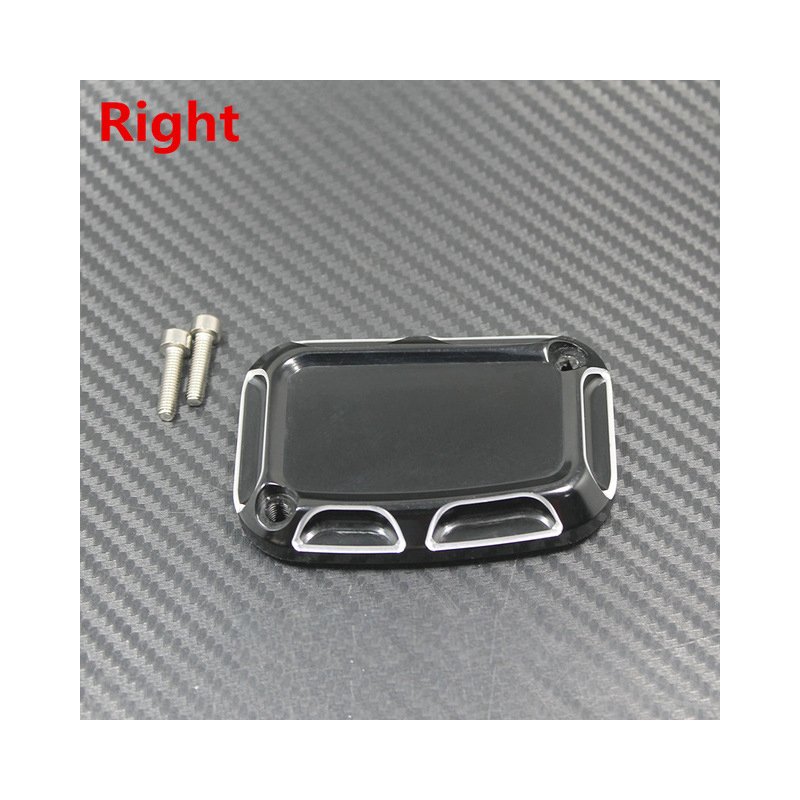 L&R Motorcycle Brake Master Cylinder Cover For  Touring Road King Ultra Tri Street Glide Electra Street V-Rod Night Rod 2017 right