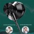 L shaped 3 5mm Headphones 90 Degree Right Angle Plug Stereo Bass Headset Wire Control In ear Earbuds gray