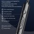L shaped 3 5mm Headphones 90 Degree Right Angle Plug Stereo Bass Headset Wire Control In ear Earbuds gray