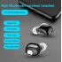 L15 Mini In Ear Bluetooth 5 0 Earphone Sports Wireless Headset with Mic Earbud Handsfree Stereo Earphones  L15 white