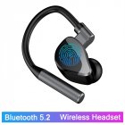 L15 TWS Wireless Earbuds Touch Control Bluetooth 5.2 Headphones IPX5 Waterproof Sports Earphones For Workout black