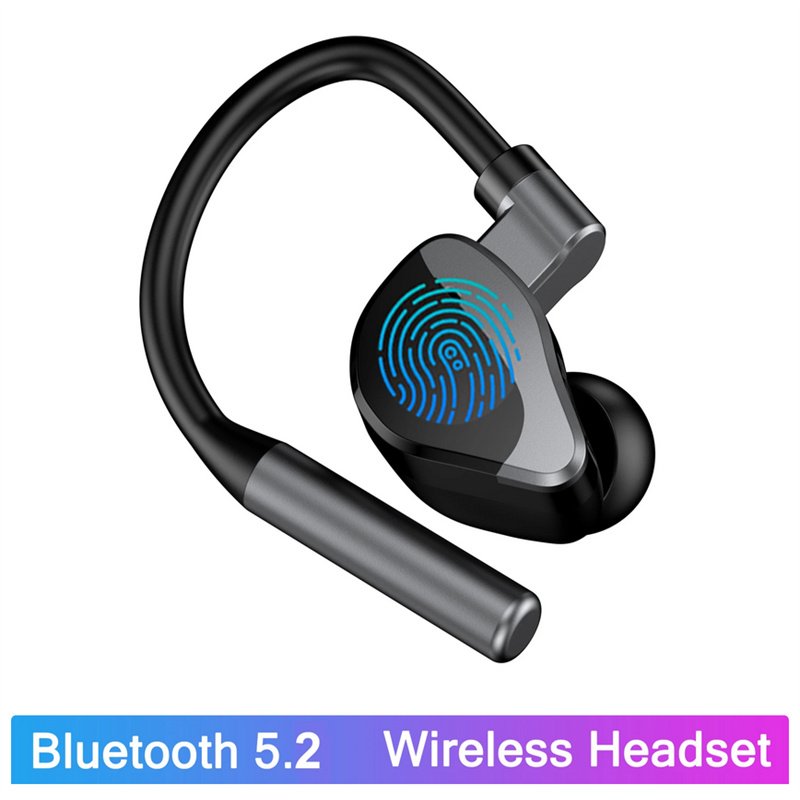 L15 TWS Wireless Earbuds Touch Control Bluetooth 5.2 Headphones IPX5 Waterproof Sports Earphones For Workout black