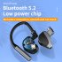 L15 TWS Wireless Earbuds Touch Control Bluetooth 5 2 Headphones IPX5 Waterproof Sports Earphones For Workout black