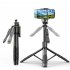 L16 1530mm Wireless Selfie Stick Tripod Foldable Monopod Compatible For Gopro Action Camera Smartphone Balance black Double light