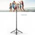 L16 1530mm Wireless Selfie Stick Tripod Foldable Monopod Compatible For Gopro Action Camera Smartphone Balance black Double light