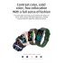 L16pro Smart Bracelet 1 47 Inch Full Touch Large Screen Ip68 Waterproof Heart Rate Monitoring Sports Watches Blue