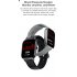 L18 Color Screen Smart Bracelet Heart Rate Sports Watch Smart Watch Black