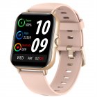 L21 Bluetooth-compatible Calling Smart Watch 1.69-inch Full Touch-screen Voice Assistant Blood Pressure Heart Rate Monitoring Smartwatch pink