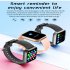 L21 Bluetooth compatible Calling Smart Watch 1 69 inch Full Touch screen Voice Assistant Blood Pressure Heart Rate Monitoring Smartwatch black
