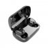 L21 True HIFI Wireless Bluetooth 5 0 Headset Sport Twins Headset 3D Stereo Portable Charging Box black