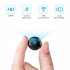 L27 Mini Wifi Camera Motion Detection Loop Recording Surveillance Camera Night Vision Cams Black