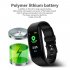 L2B38 B06 Sports Wristband Heart Rate Monitor Smart Band Blood Pressure Steps Calories Mileage Tracker Fitness Bracelet Orange