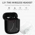 L31 Wireless Bluetooth Headset With Mic Ipx7 Waterproof Sport Music Earphones black