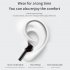 L31 Wireless Bluetooth Headset With Mic Ipx7 Waterproof Sport Music Earphones white