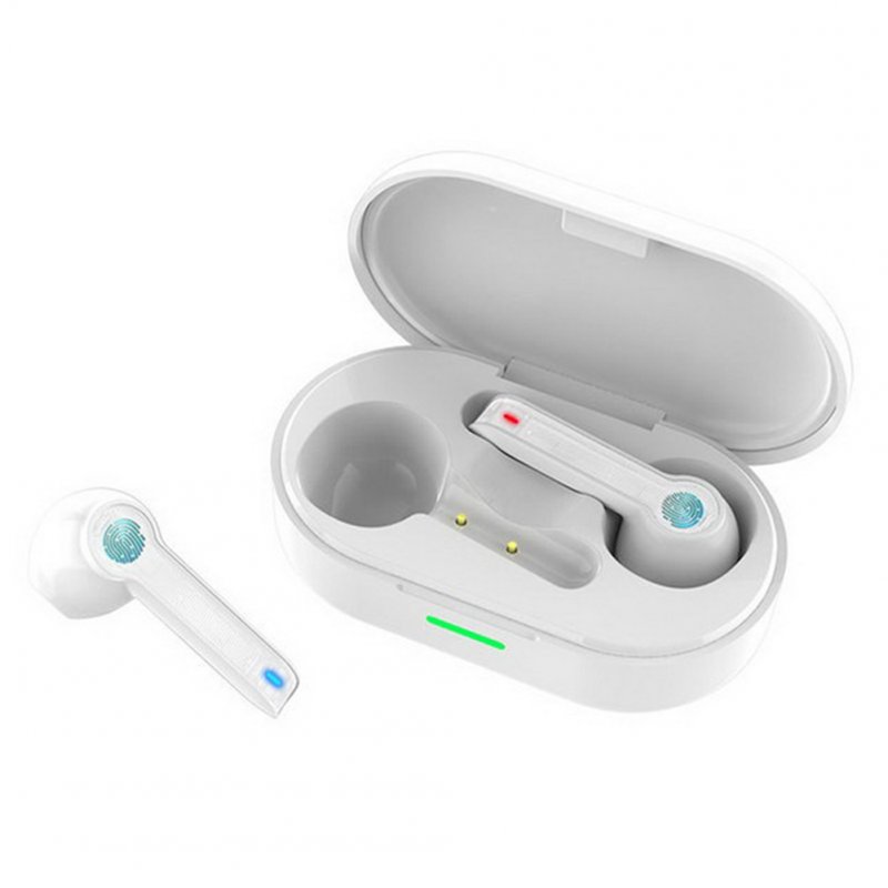 L32 Low-Latency Wireless Bluetooth-compatible Headset Earphones Tws Waterproof Earbud Stereo Sports Running Music Gaming Headphone White