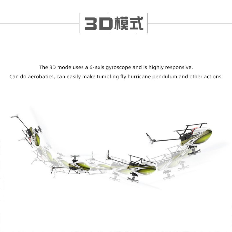 Wltoys Xk K100 2.4g RC Helicopter 6ch 3D/6g Mode Brushed Motor Remote Control Drone