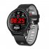 L5 Men Smart Watch IP68 Waterproof Multiple Sports Mode Heart Rate Weather Forecast Bluetooth Smartwatch Cool Bracelet Red strap
