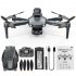 L600 Pro 4k HD Dual Camera Drone Obstacle Avoidance Brushless Motor Gps 5g Wifi Fpv Quadcopter Three Electric Backpack