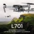 L701 Remote Control Drone Wide Angle 4K 720P 1080P HD Camera Quadcopter Foldable WiFi FPV Four axis Altitude Hold VS E68 1080P Color box