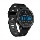 L8 Men Smart Watch IP68 Waterproof Reloj Hombre Mode SmartWatch With ECG PPG Blood Pressure Heart Rate Black