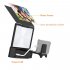 L8 Screen Magnifier 3D Smartphone Movies Amplifier with Bluetooth Speaker HD Protable Phone Video Projector with Foldable Cellphone Stand  black 8 5inch