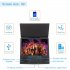 L8 Screen Magnifier 3D Smartphone Movies Amplifier with Bluetooth Speaker HD Protable Phone Video Projector with Foldable Cellphone Stand  black 8 5inch