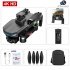 L800 Pro2 Drone 4k Gps Fpv Dual HD Drones with 360 Obstacle Avoidance 5g Wifi Rc Quadcopter B Black 2 Batteries