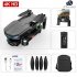 L800 Pro2 Drone 4k Gps Fpv Dual HD Drones with 360 Obstacle Avoidance 5g Wifi Rc Quadcopter A Black 2 Batteries
