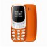 L8star Bm10 Mini Mobile Phone Dual Sim Card With Mp3 Player Fm Unlock Cellphone Voice Change Dialing Phone orange