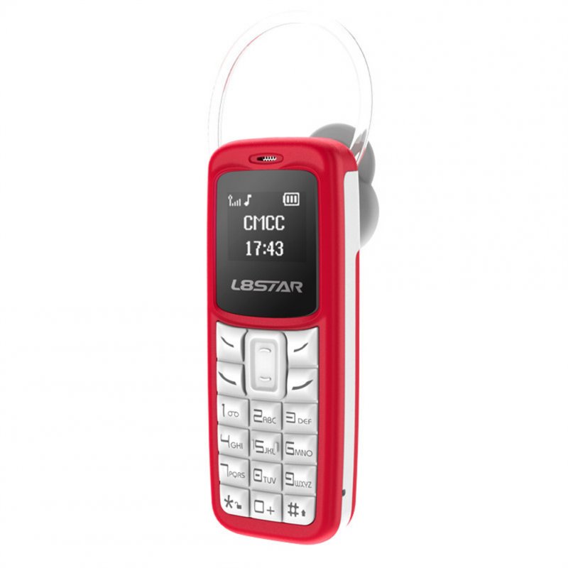 L8star Bm30 Mini Mobile Phone Headset Wireless Bluetooth Mobile Dialer Gtstar Gsm Mobile Phone red