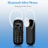 L8star Bm70 Mini Mobile Phone Bluetooth Cell Wireless Headset Cell Phone Dialer Gtstar Black